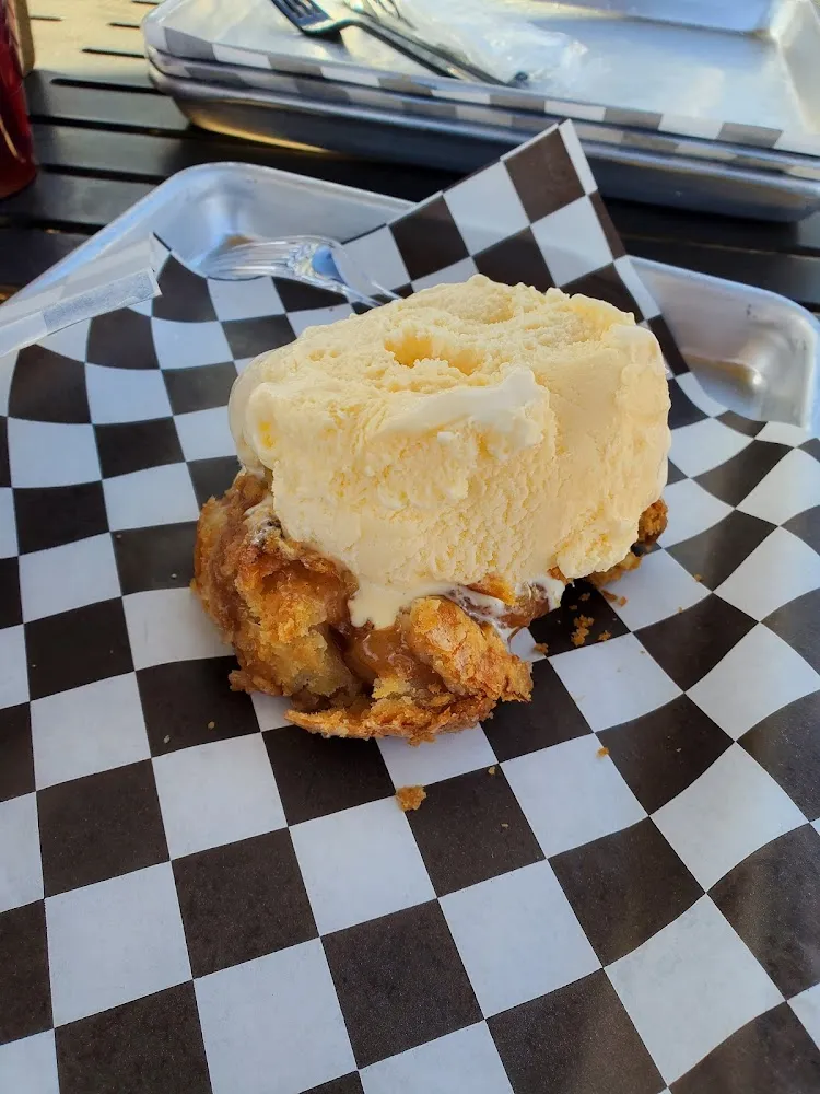 Smoked Apple Pie a La Mode